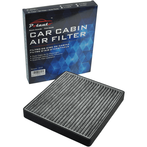 CF10559 POTAUTO MAP 1038C SX4  Replacement Activated Carbon Car Cabin Air Filter for SUZUKI Upgraded with Active Carbon 